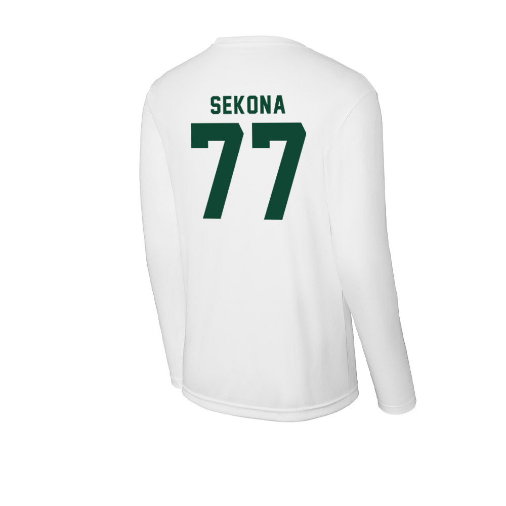 Hawaii - NCAA Football : Jamar Sekona - Activewear Long Sleeve T-Shirt-1