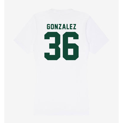 Hawaii - NCAA Baseball : Sebastian Gonzalez - Women's V-Neck T-Shirt-1