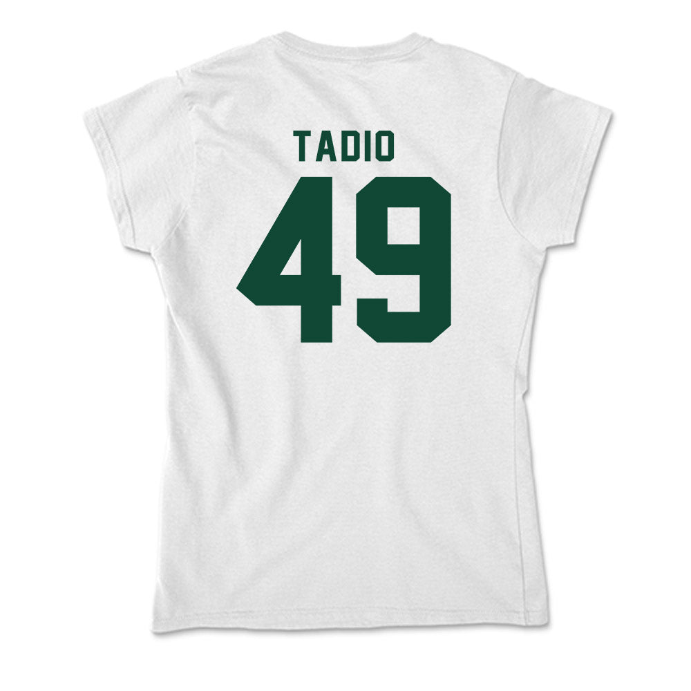 Hawaii - NCAA Football : Dennis Tadio - Soft Style Women’s T-Shirt-1