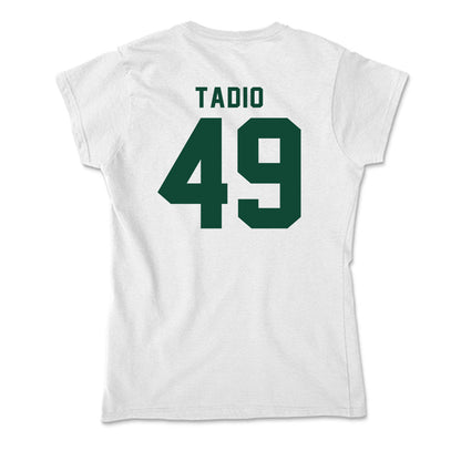 Hawaii - NCAA Football : Dennis Tadio - Soft Style Women’s T-Shirt-1