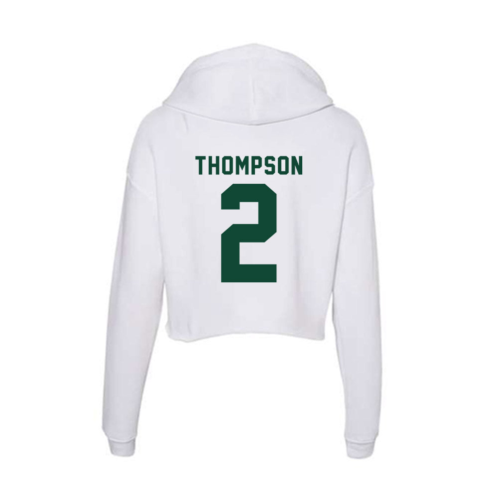 Hawaii - NCAA Softball : Kennedy Thompson - Women's Crop Fleece Hoodie-1