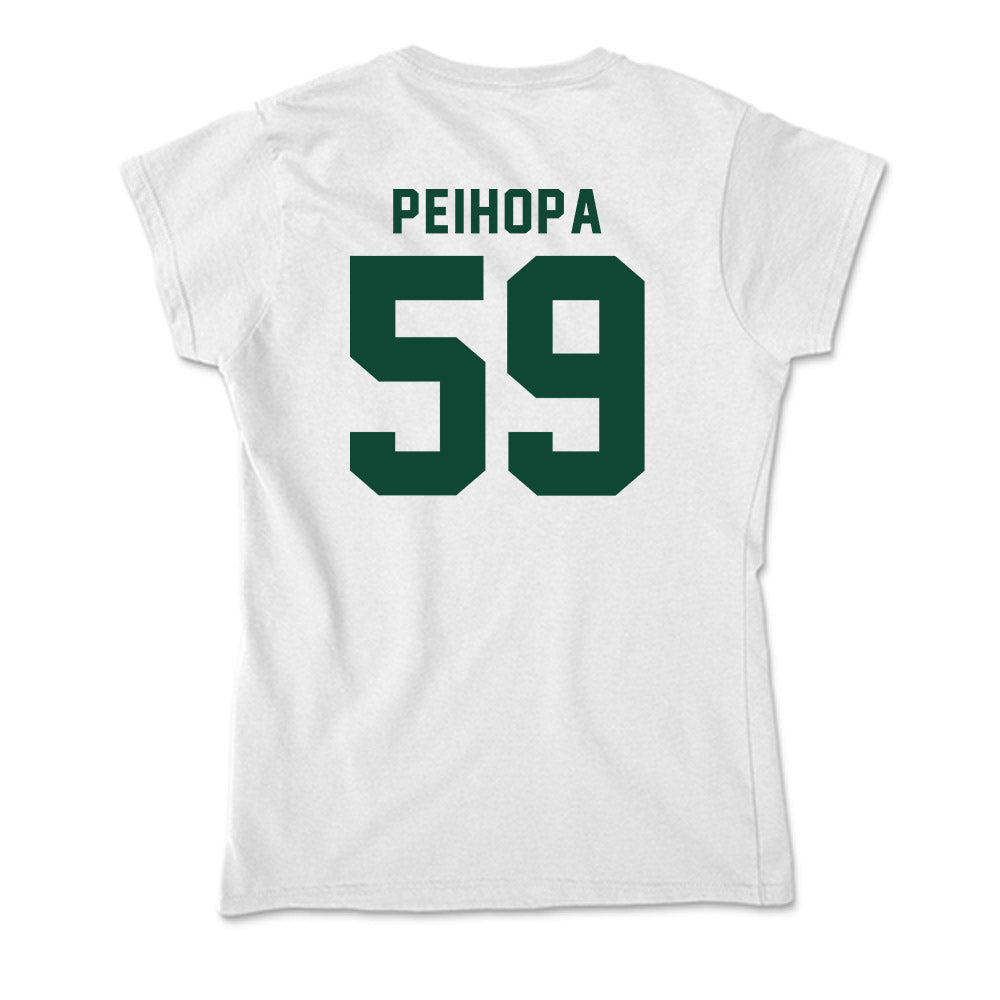 Hawaii - NCAA Football : Kuao Peihopa - Soft Style Women’s T-Shirt-1