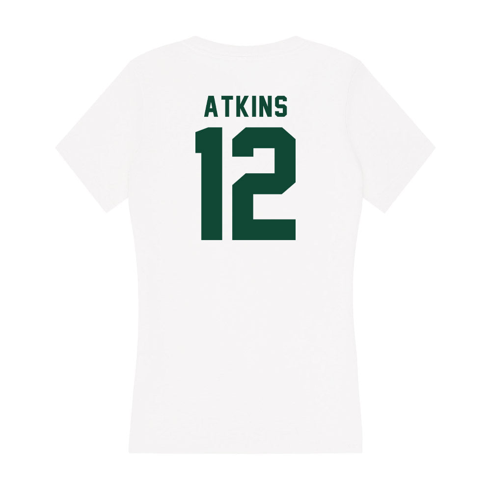 Hawaii - NCAA Baseball : Tai Atkins - Women's V-Neck T-Shirt-1