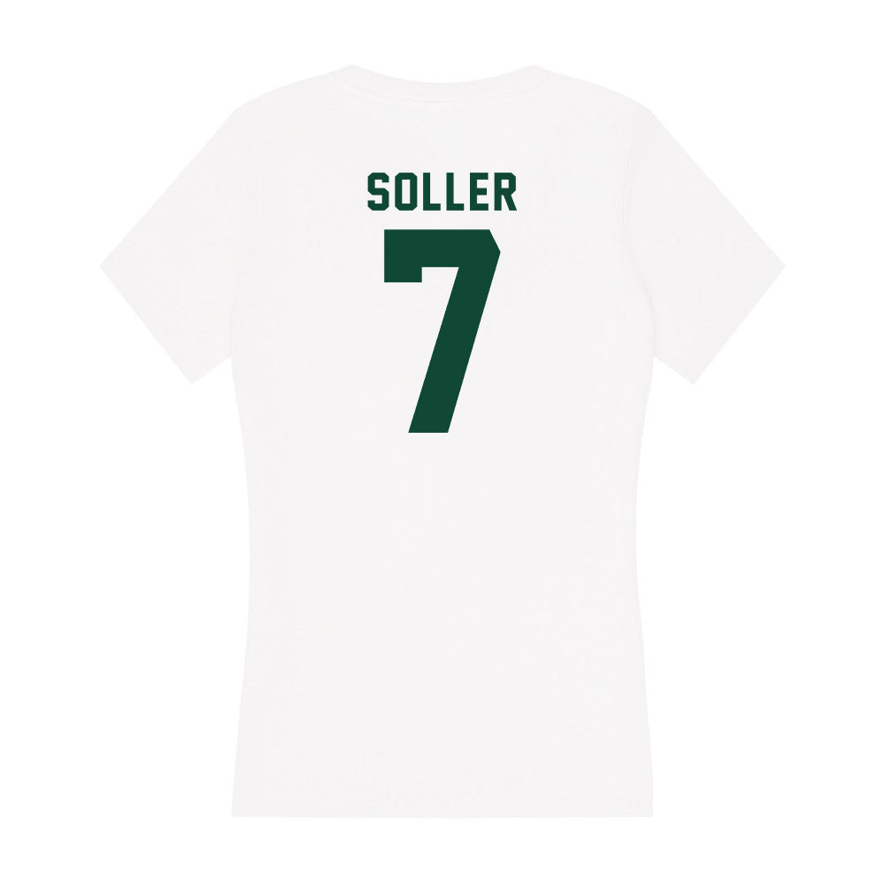 Hawaii - NCAA Softball : Kiani Soller - Women's V-Neck T-Shirt-1