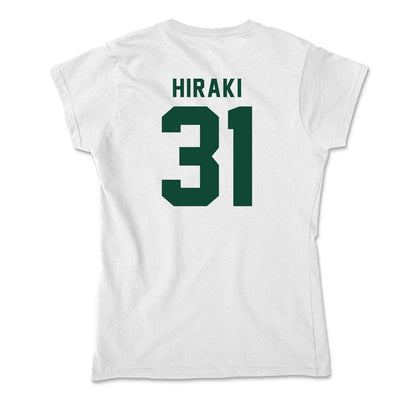 Hawaii - NCAA Baseball : Blake Hiraki - Soft Style Women’s T-Shirt-1