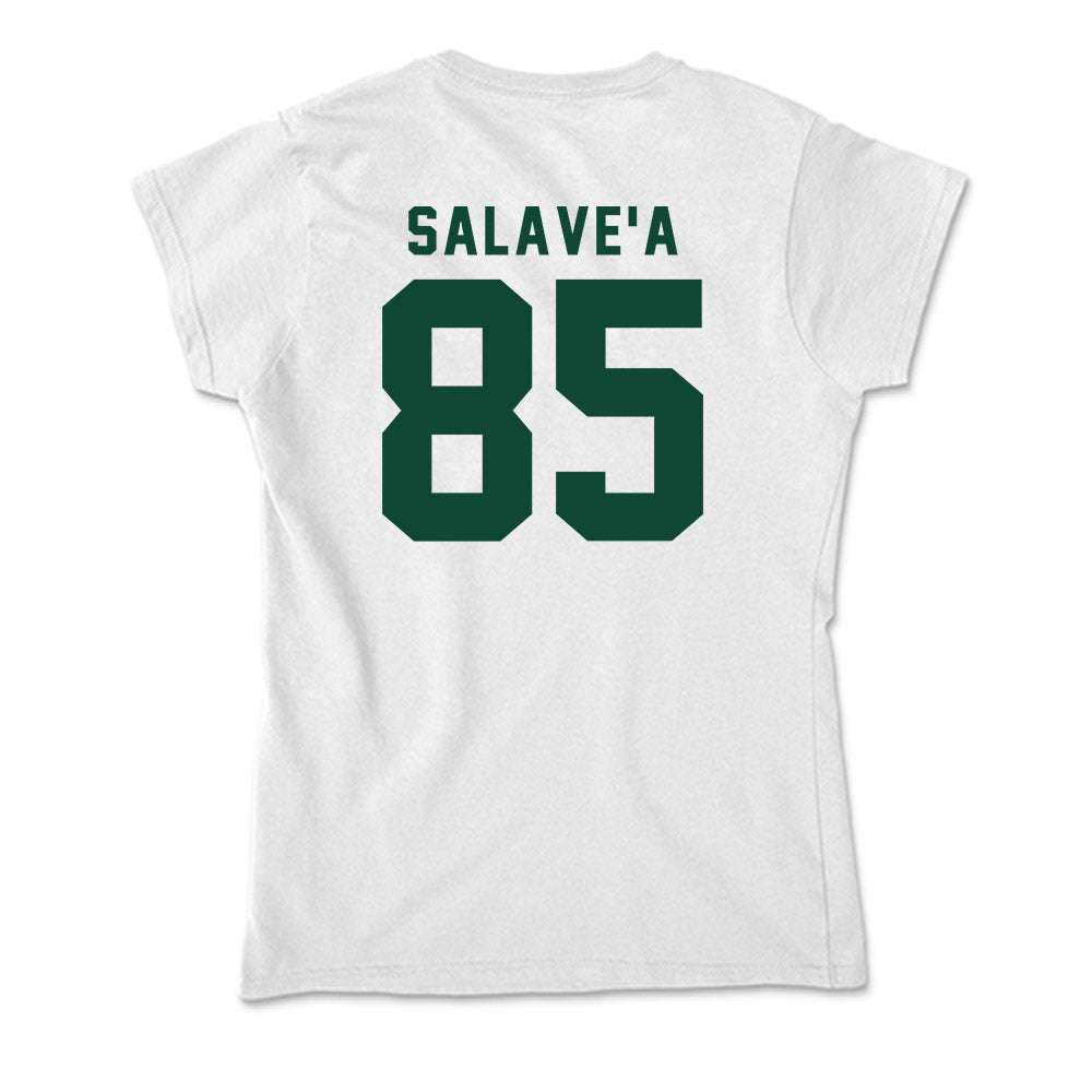 Hawaii - NCAA Football : Okland Salave'a - Soft Style Women’s T-Shirt-1