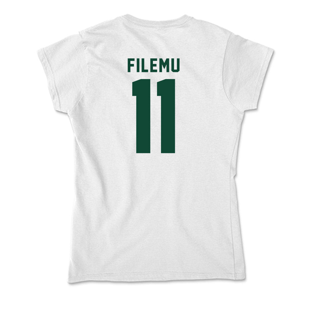 Hawaii - NCAA Women's Basketball : Kira-May Filemu - Soft Style Women’s T-Shirt-1