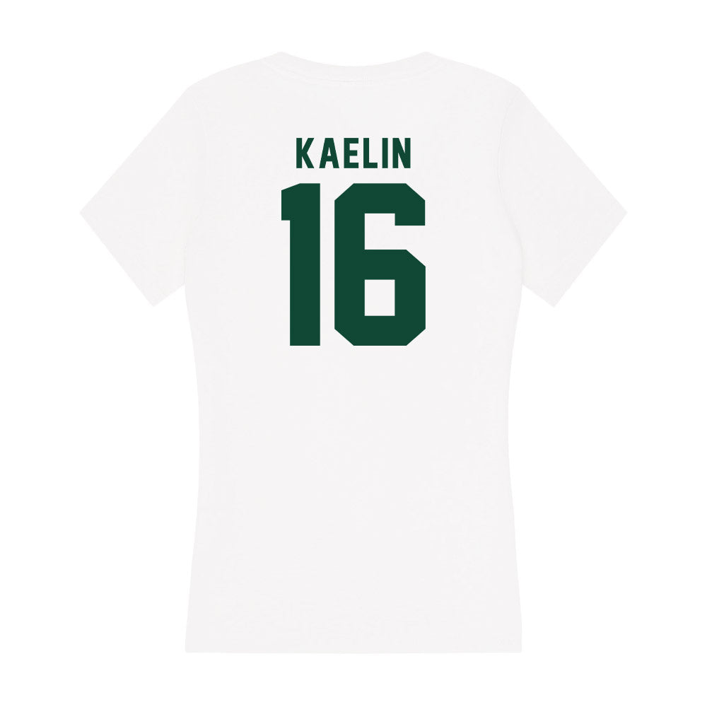 Hawaii - NCAA Beach Volleyball : Kendall Kaelin - Women's V-Neck T-Shirt-1