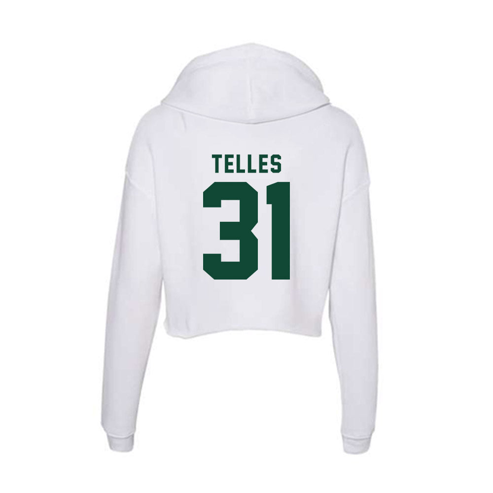 Hawaii - NCAA Softball : Nevaeh Telles - Women's Crop Fleece Hoodie-1