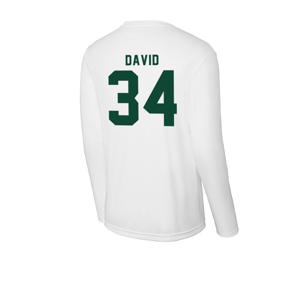 Hawaii - NCAA Women's Basketball : Jacqueline David - Activewear Long Sleeve T-Shirt-1