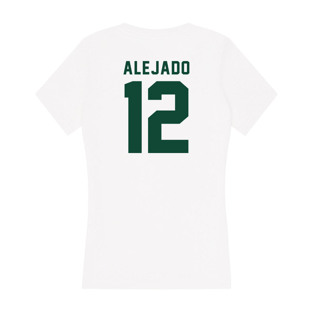 Hawaii - NCAA Football : Micah Alejado - Women's V-Neck T-Shirt-1