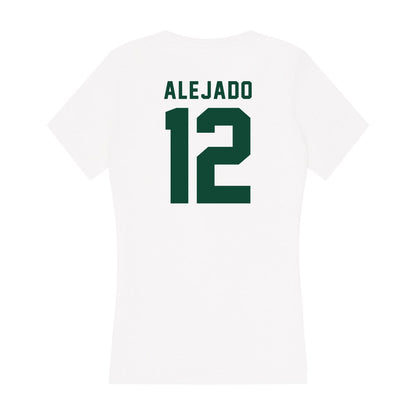 Hawaii - NCAA Football : Micah Alejado - Women's V-Neck T-Shirt-1