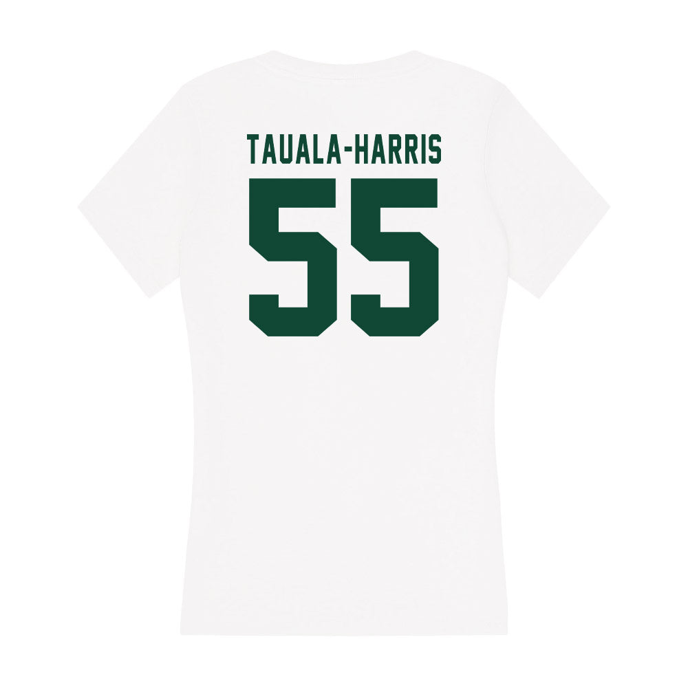 Hawaii - NCAA Football : Jay Tauala-Harris - Women's V-Neck T-Shirt-1