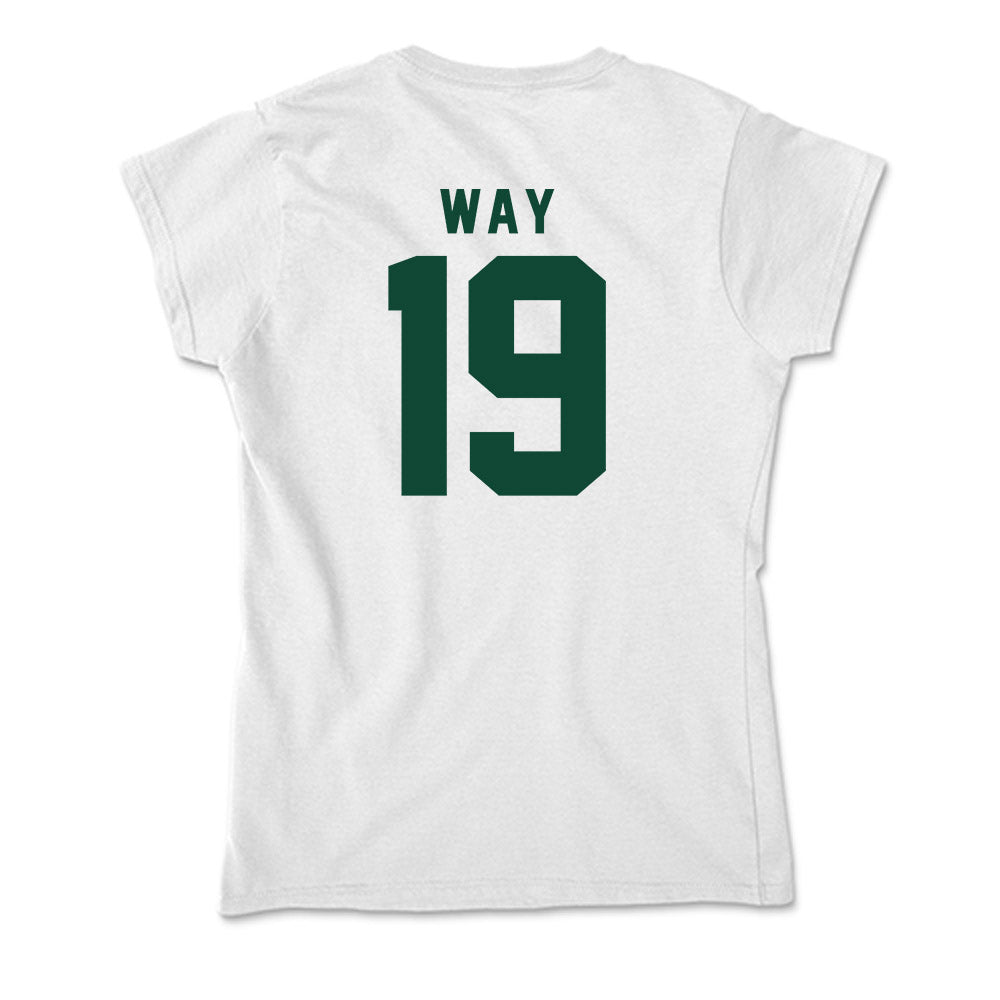 Hawaii - NCAA Women's Volleyball : Madeline Way - Soft Style Women’s T-Shirt-1