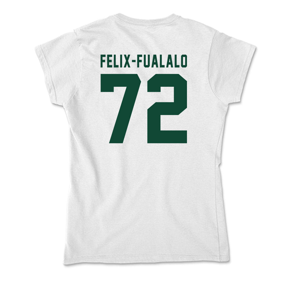 Hawaii - NCAA Football : Luke Felix-Fualalo - Soft Style Women’s T-Shirt-1