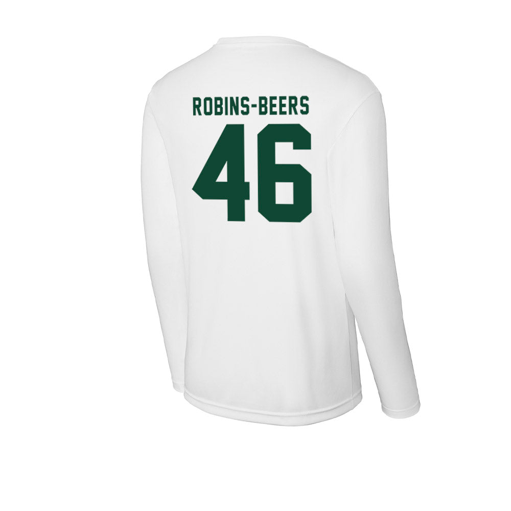 Hawaii - NCAA Football : Kellen Robins-Beers - Activewear Long Sleeve T-Shirt-1