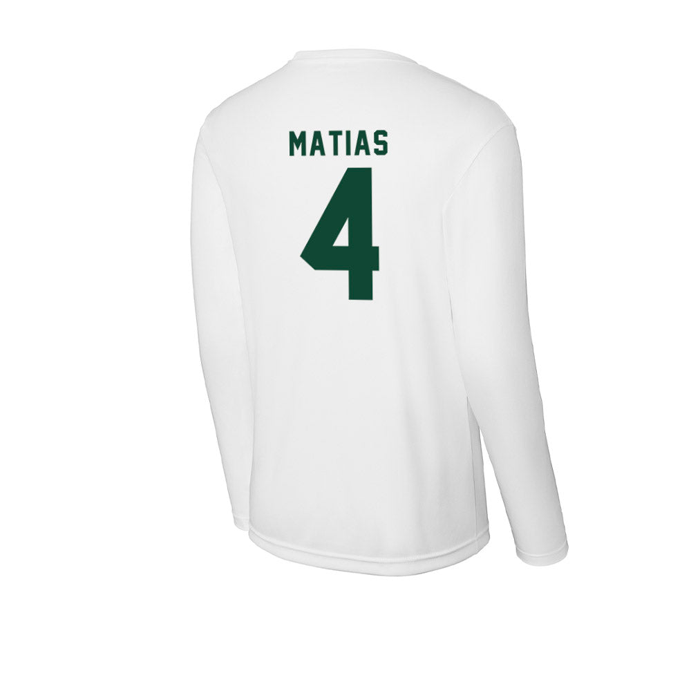 Hawaii - NCAA Women's Volleyball : Jackie Matias - Activewear Long Sleeve T-Shirt-1