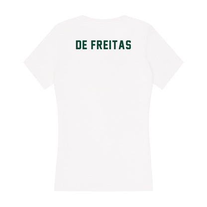 Hawaii - NCAA Women's Cross Country : Bella De Freitas - Women's V-Neck T-Shirt-1