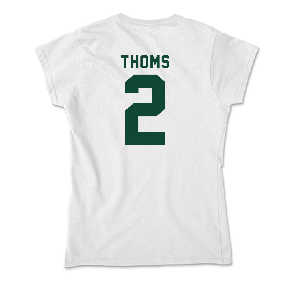 Hawaii - NCAA Women's Basketball : Ashley Thoms - Soft Style Women’s T-Shirt-1