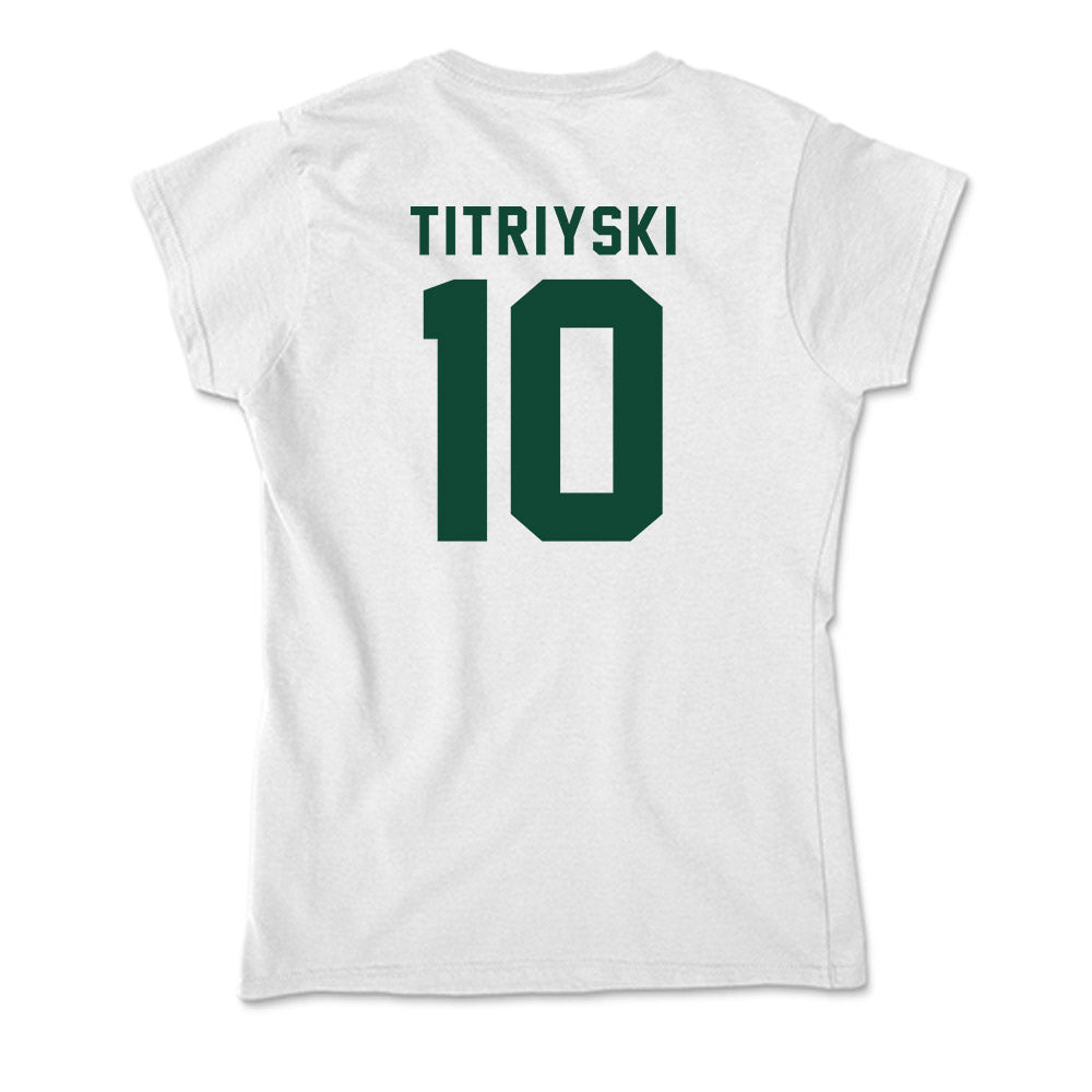 Hawaii - NCAA Men's Volleyball : Kristian Titriyski - Soft Style Women’s T-Shirt-1