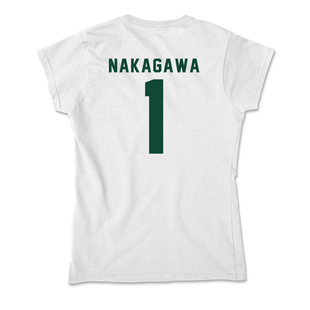 Hawaii - NCAA Softball : Alyssa Nakagawa - Soft Style Women’s T-Shirt-1