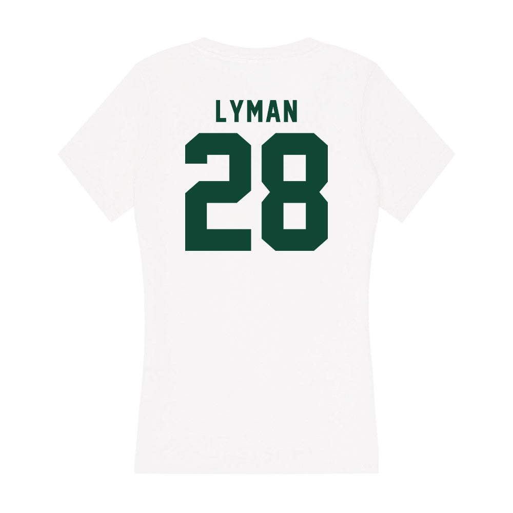 Hawaii - NCAA Baseball : Brode Lyman - Women's V-Neck T-Shirt-1