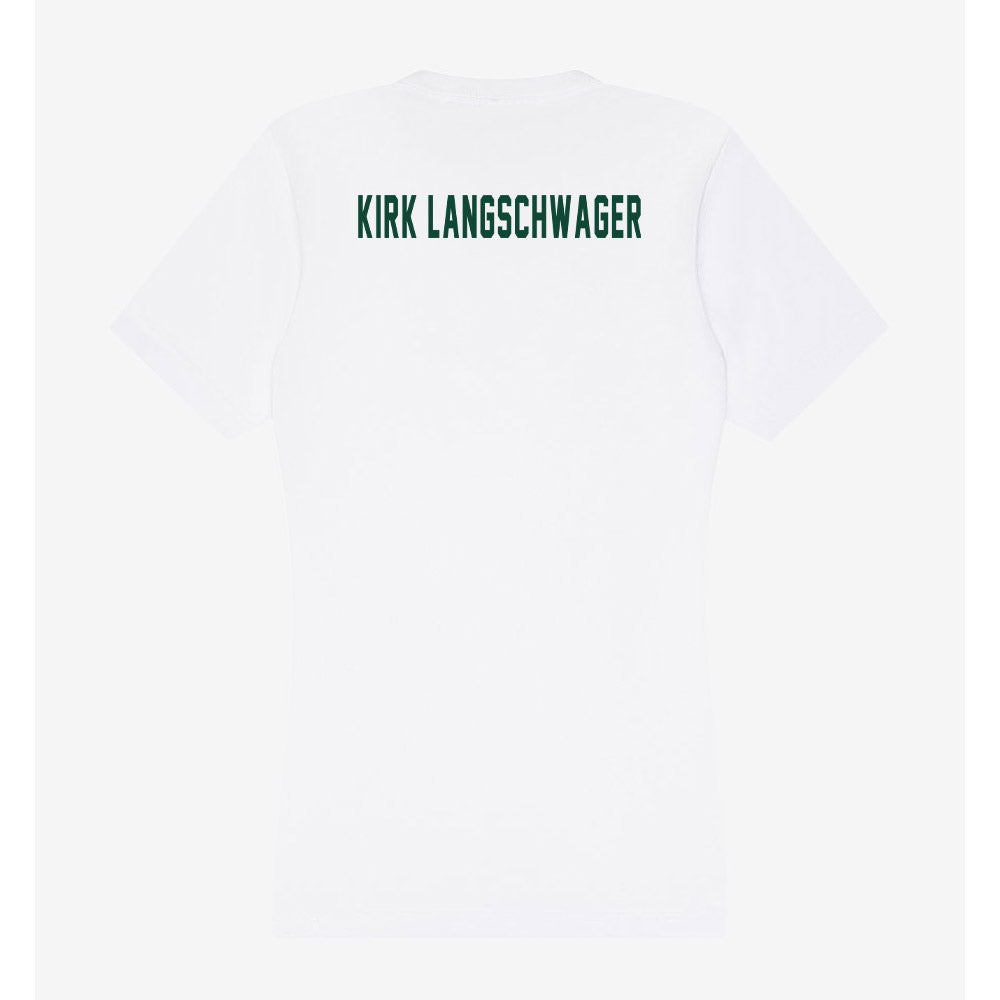 Hawaii - NCAA Women's Track & Field : Emilie Kirk Langschwager - Women's V-Neck T-Shirt-1