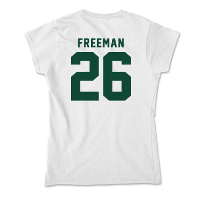 Hawaii - NCAA Football : Deliyon Freeman - Soft Style Women’s T-Shirt-1