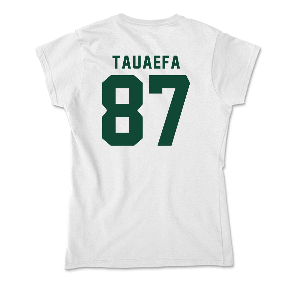 Hawaii - NCAA Football : Devon Tauaefa - Soft Style Women’s T-Shirt-1