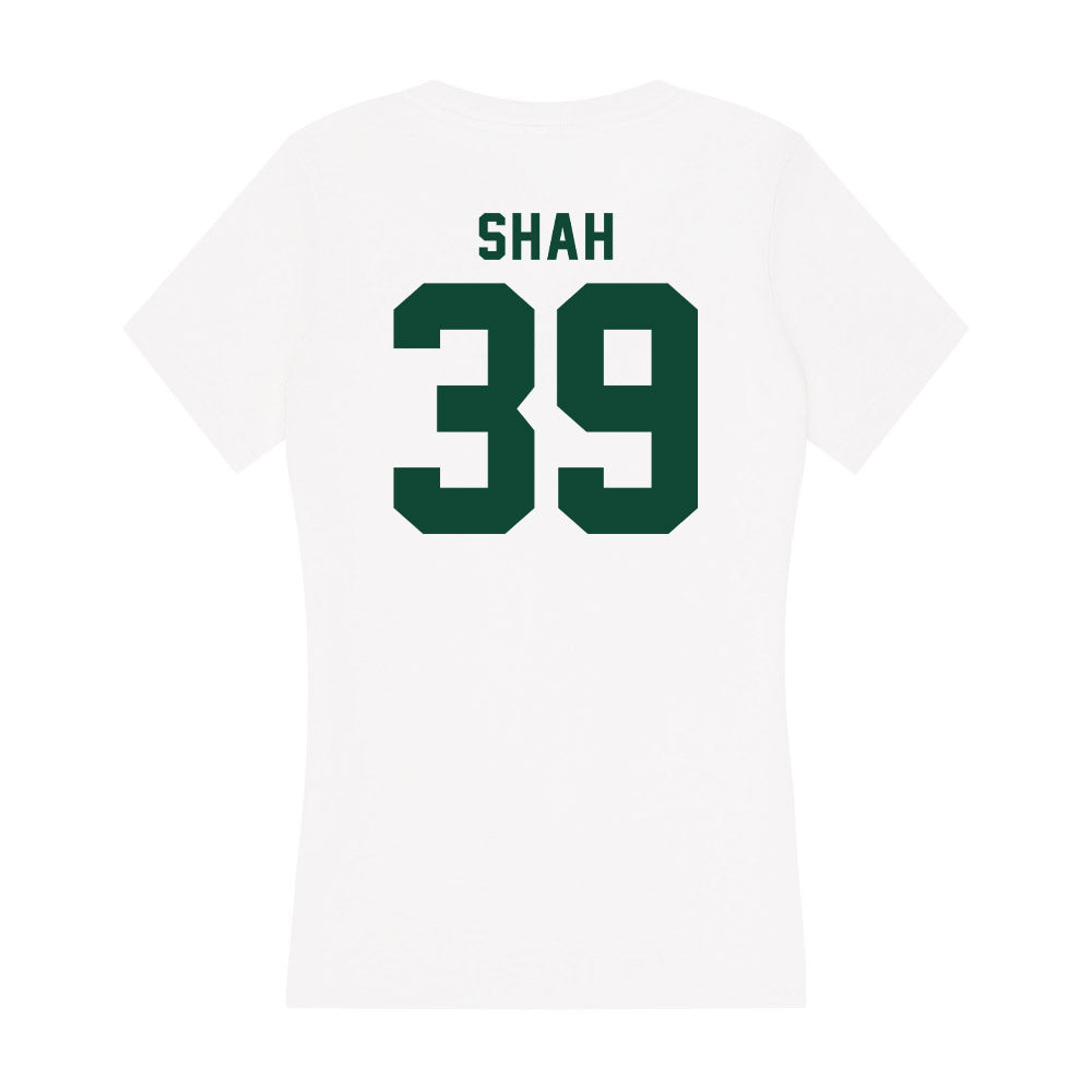 Hawaii - NCAA Football : Brandon Shah - Women's V-Neck T-Shirt-1