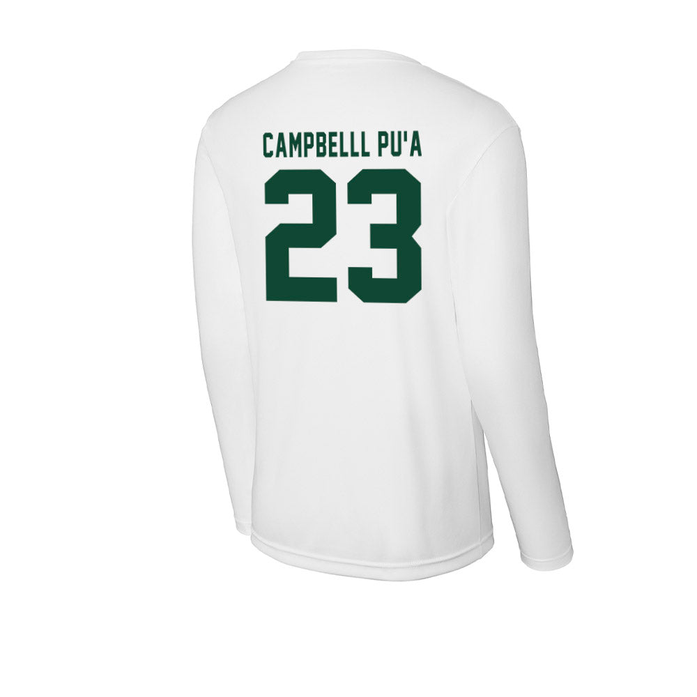 Hawaii - NCAA Softball : Key-annah Campbelll Pu'a - Activewear Long Sleeve T-Shirt-1