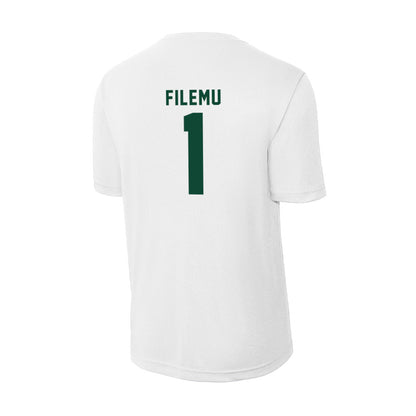 Hawaii - NCAA Women's Basketball : Kira-May Filemu - Activewear T-Shirt-1
