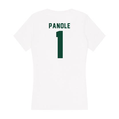 Hawaii - NCAA Football : Jonah Panole - Women's V-Neck T-Shirt-1