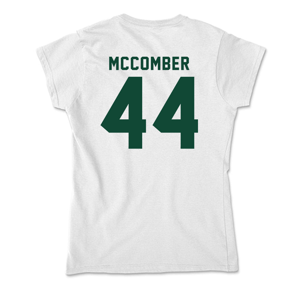 Hawaii - NCAA Football : aiden mccomber - Soft Style Women’s T-Shirt-1