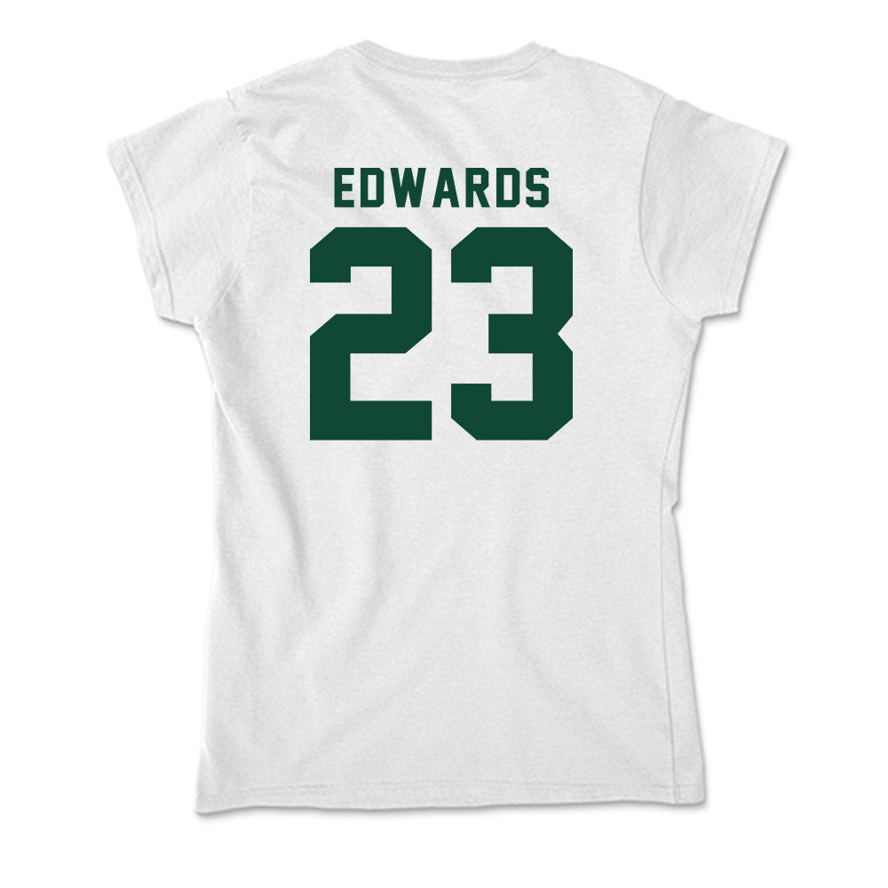 Hawaii - NCAA Football : Virdel Edwards - Soft Style Women’s T-Shirt-1