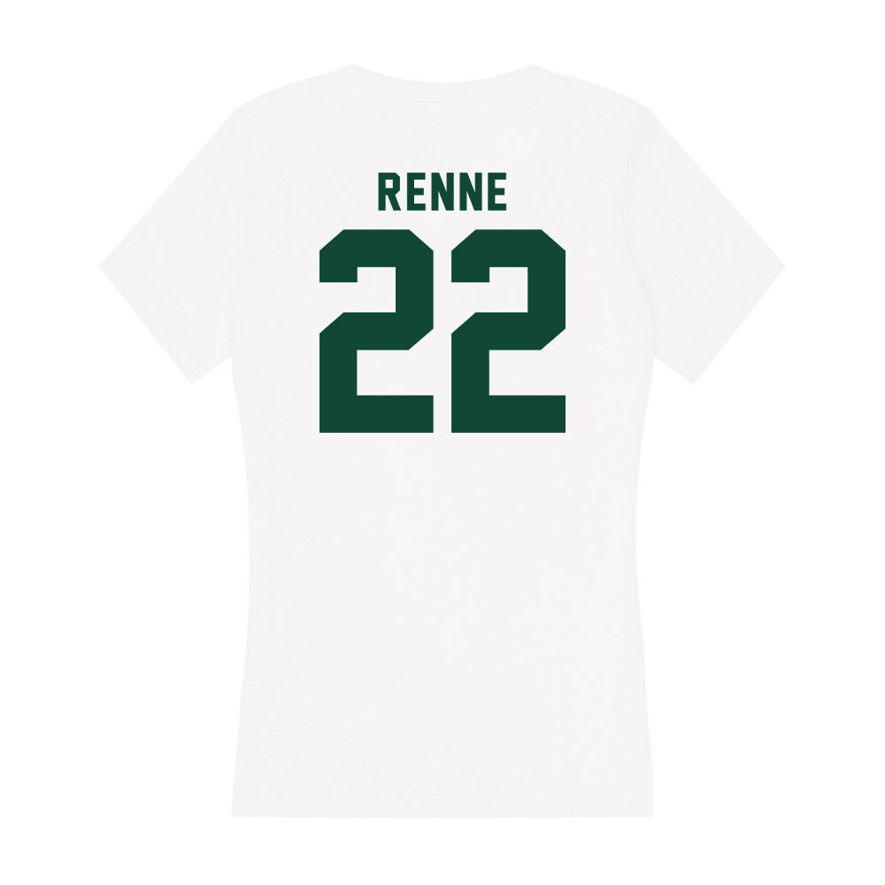 Hawaii - NCAA Baseball : Dalton Renne - Women's V-Neck T-Shirt-1