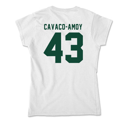 Hawaii - NCAA Football : Alika Cavaco-Amoy - Soft Style Women’s T-Shirt-1