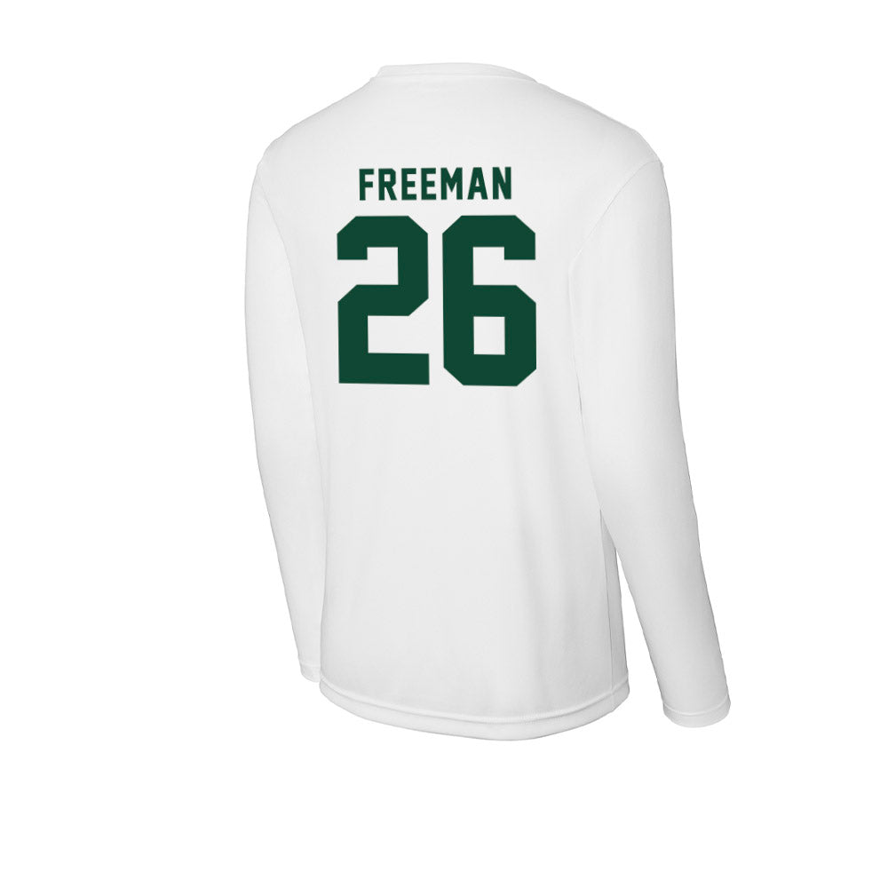 Hawaii - NCAA Football : Deliyon Freeman - Activewear Long Sleeve T-Shirt-1