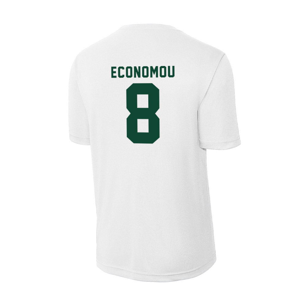 Hawaii - NCAA Men's Basketball : AJ Economou - Activewear T-Shirt-1