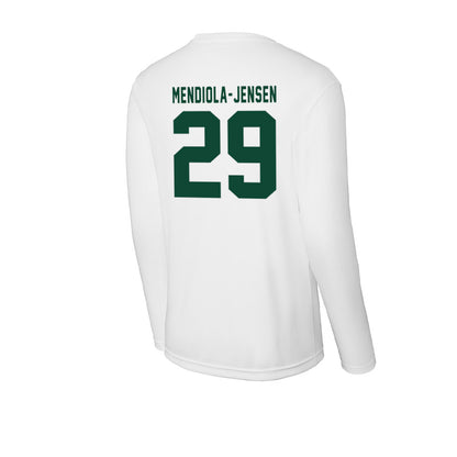 Hawaii - NCAA Football : Kilinahe Mendiola-Jensen - Activewear Long Sleeve T-Shirt-1