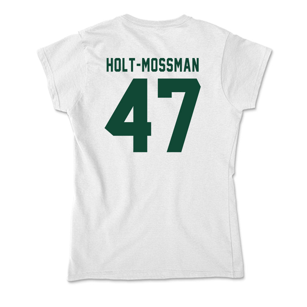 Hawaii - NCAA Football : Emmet Holt-Mossman - Soft Style Women’s T-Shirt-1