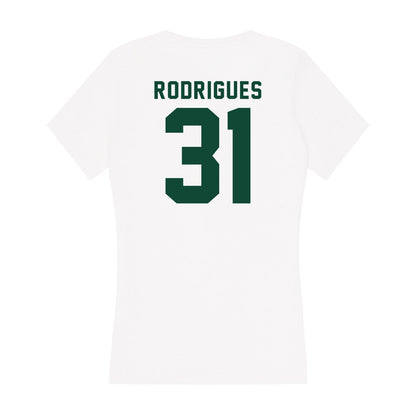 Hawaii - NCAA Football : Kea Rodrigues - Women's V-Neck T-Shirt-1