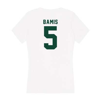 Hawaii - NCAA Women's Volleyball : Jacyn Bamis - Women's V-Neck T-Shirt-1