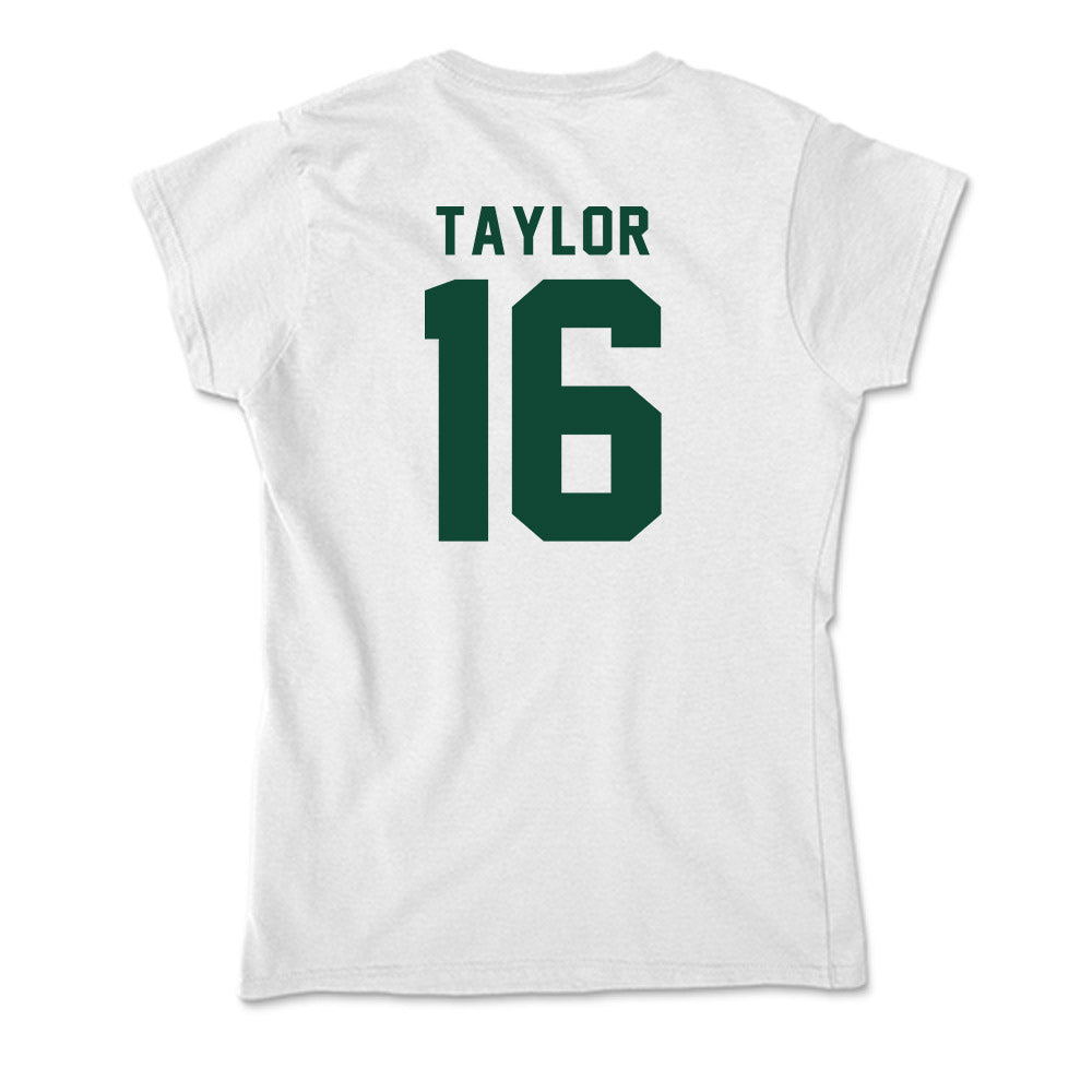 Hawaii - NCAA Football : Logan Taylor - Soft Style Women’s T-Shirt-1