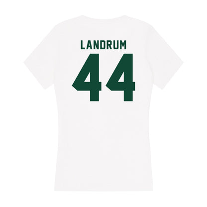 Hawaii - NCAA Football : Solomon Landrum - Women's V-Neck T-Shirt-1