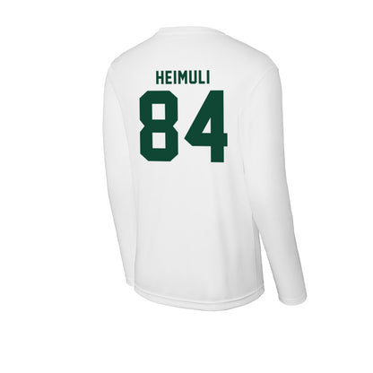 Hawaii - NCAA Football : Jarvis Heimuli - Activewear Long Sleeve T-Shirt-1