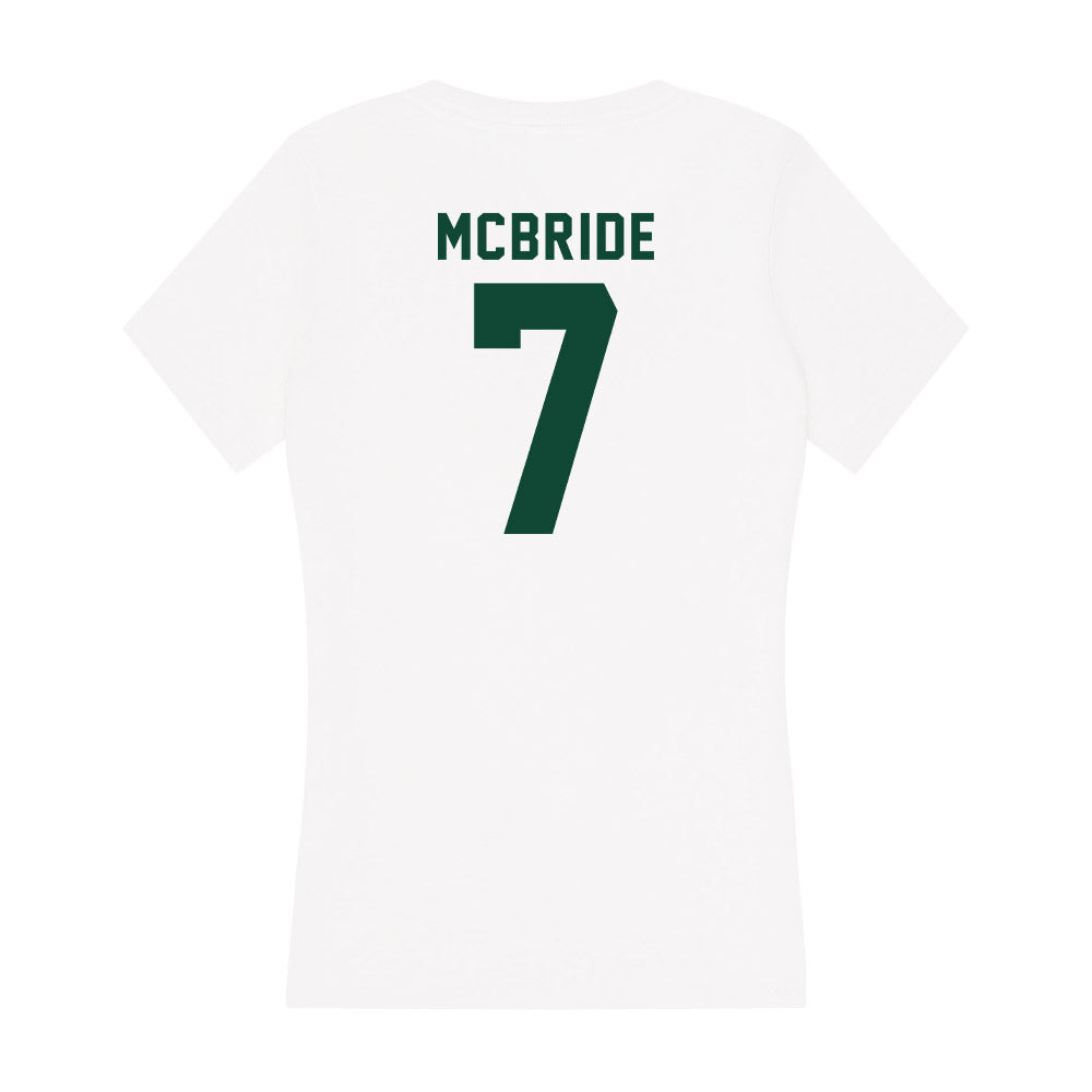 Hawaii - NCAA Football : Steven McBride - Women's V-Neck T-Shirt-1