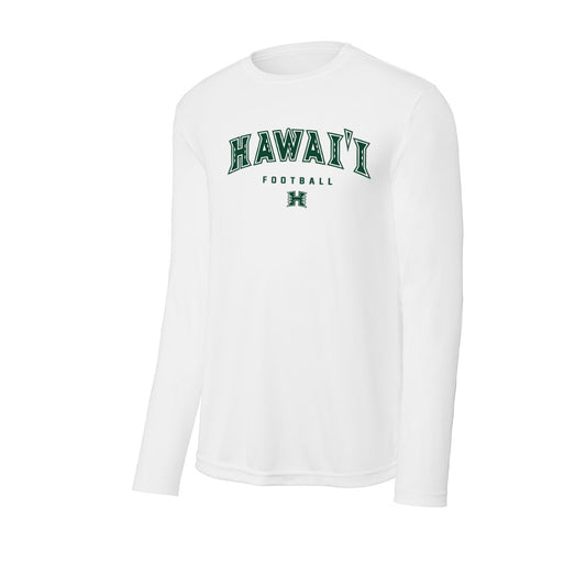 Hawaii - NCAA Football : Dennis Tadio - Activewear Long Sleeve T-Shirt-0