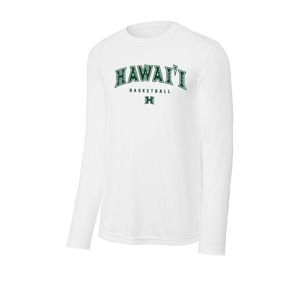 Hawaii - NCAA Men's Basketball : Jacopo Van der Knaap - Activewear Long Sleeve T-Shirt-0