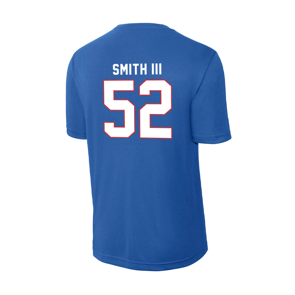 LA Tech - NCAA Football : Troy Smith III - Activewear T-Shirt-1